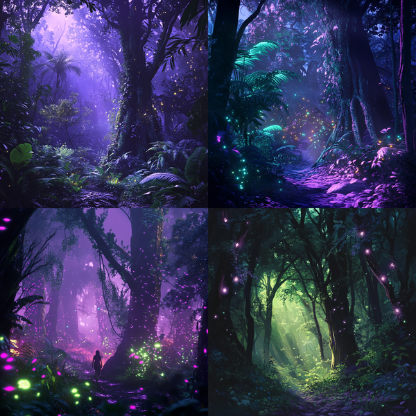 魔法森林探索场景