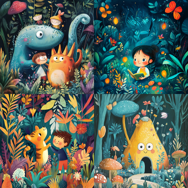 插画/手绘类提示词示例5